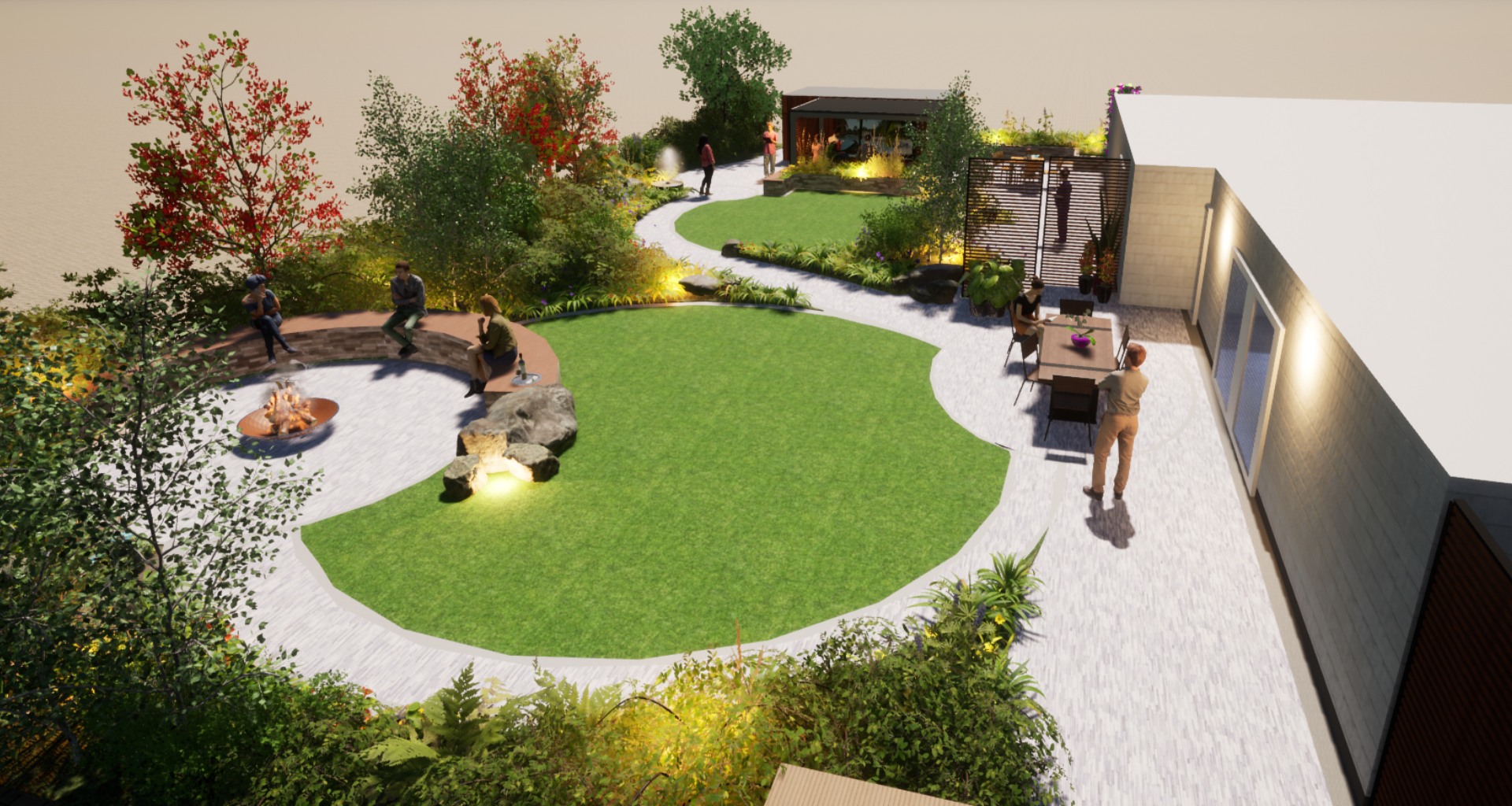Bespoke garden design project by Heaven on Earth Landscapes