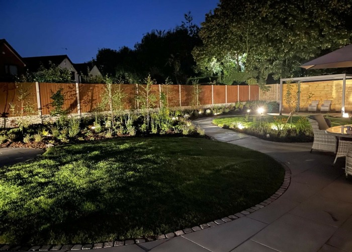 Garden landscaping project in Woolton