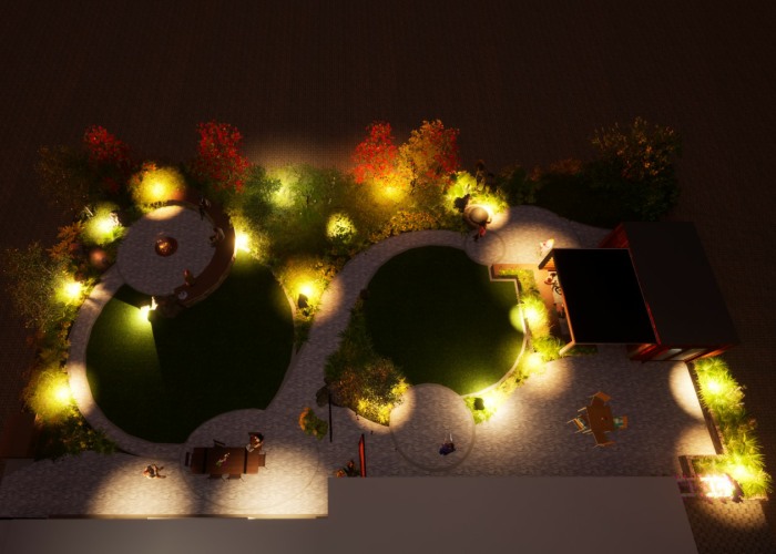 Garden design project in Liverpool